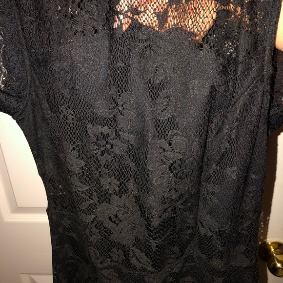Lace black dress - Picture 2 of 3
